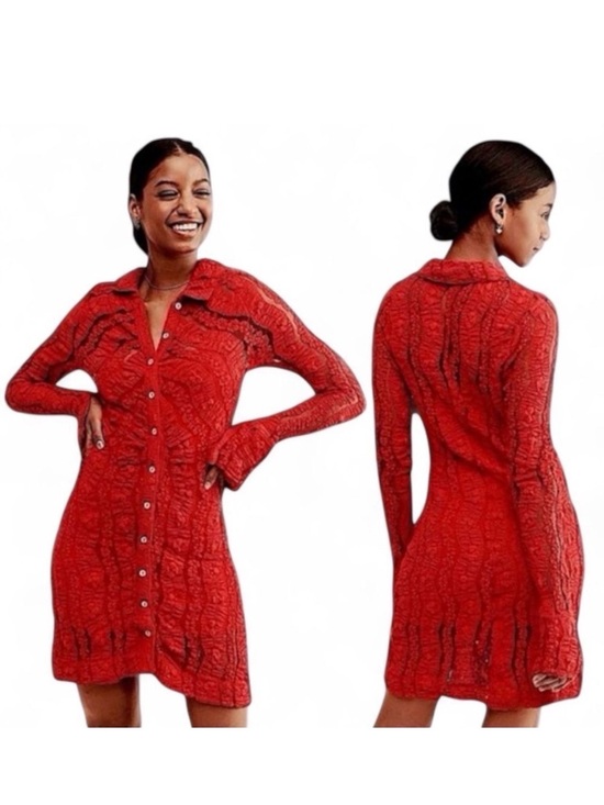 Free People Dresses & Skirts - Free People Shayla Lace Mini Dress